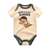 Kiddiepro Baseball Baby Bodysuit for Boys and Girls Soft Cotton Infant One Piece Cute Newborn Sports Outfit Baby Gift