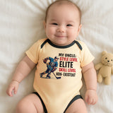 Kiddiepro Hockey Uncle Baby Bodysuit Funny Ice Skating outfit