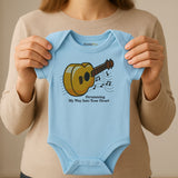 Guitar Music Baby Bodysuit Newborn Outfit Infant Clothes Boy Girl Short Sleeve Gift Idea