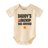 Daddy’s Back Up Has Arrived Baby Bodysuit Police Theme Newborn Infant Outfit Baby Shower Gift Canada Vêtements bébé