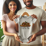 Mama Mia Baby Bodysuit Italian Pasta Newborn Outfit Infant Clothes Boy Girl Short Sleeve Gift