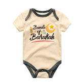 Kiddiepro Bundle of Barakah Baby Bodysuit, Bundle of Joy, Islamic Muslim Baby Gifts, Baby shower, Newborn Gift