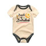 Kiddiepro Bundle of Barakah Baby Bodysuit, Bundle of Joy, Islamic Muslim Baby Gifts, Baby shower, Newborn Gift
