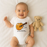 Guitar Music Baby Bodysuit Newborn Outfit Infant Clothes Boy Girl Short Sleeve Gift Idea