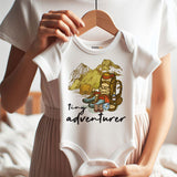 Kiddiepro Tiny Adventurer Baby Bodysuit Cute Outdoor Newborn Outfit Infant Adventure Romper  Vêtements bébé