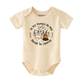 Cute Family Camping Baby Clothes Family Adventure Outfit Outdoor Baby Shower Gift Tiny Explorer Romper