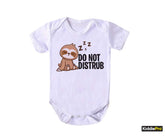 Funny sloth Baby bodysuit Funny animal Baby Clothes custom Gift for Baby Little Napper Unisex Baby Clothes (SKU#33)