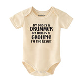 Funny Rock Band Baby Bodysuit Music Lover Newborn Outfit Baby Shower Gift for Musicians