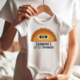 Grandma’s Little Empanada Baby Clothes Funny Food Theme Infant Bodysuit Vêtements bébé