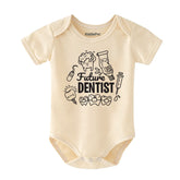Future Dentist Baby Bodysuit Cute Dental Theme Newborn Outfit Unisex baby clothes Vêtements bébé