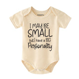 Big Personality Baby Clothes Cute FunnyUnisex Baby Bodysuit for Infants Vêtements bébé