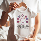 Funny Future Dental Care Baby Clothes Canada Little Dentist in the Making Infant Outfit Vêtements bébé