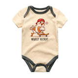 Newest Recruit Baby Bodysuit Cute Infant Outfit Personalized newborn baby clothes Vêtements bébé