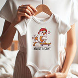 Newest Recruit Baby Bodysuit Cute Infant Outfit Personalized newborn baby clothes Vêtements bébé