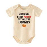 Kiddiepro Cute Gift for Polish Parents Cookie Lover Outfit Pastry Bakery Romper heritage cultural baby bodysuit