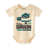Medical Family Baby Clothes Future Doctor Surgeon Personalized Newborn Bodysuit Vêtements bébé