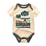 Medical Family Baby Clothes Future Doctor Surgeon Personalized Newborn Bodysuit Vêtements bébé