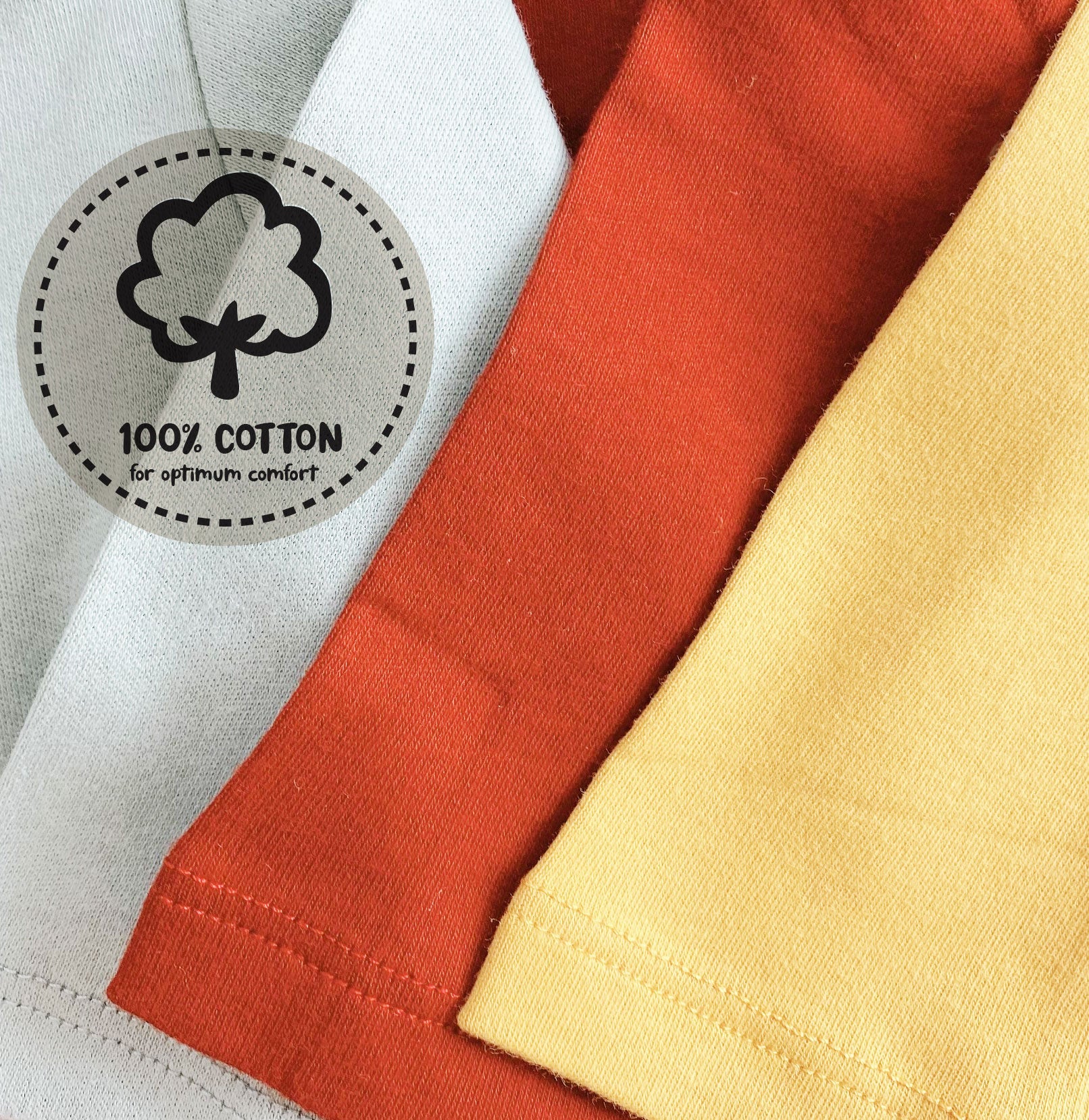 Baby Kimono Wrap Tops 3‑Pack (Mustard, Maroon, Sage) | 3/4 Sleeve Soft Cotton Essentials