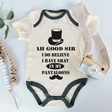 Funny Playful Mustache Poop joke Custom Baby Bodysuit Humor Newborn Baby Shower Gift Custom Shirt