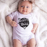 Besties like our moms BFF Best Friends Baby Bodysuit Unisex Baby Clothing with sayings Personalized Baby Clothes Custom Shirt Baby Shower Gift