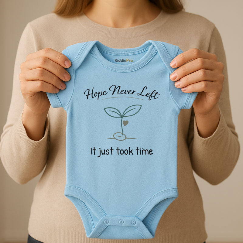 IVF Baby Bodysuit Cute Newborn Outfit for Boys or Girls Short Sleeve Infant Clothing Pregnancy Announcement gift