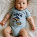 Kiddiepro Baseball Baby Bodysuit for Boys and Girls Soft Cotton Infant One Piece Cute Newborn Sports Outfit Baby Gift