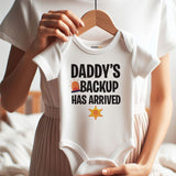 Daddy’s Back Up Has Arrived Baby Bodysuit Police Theme Newborn Infant Outfit Baby Shower Gift Canada Vêtements bébé
