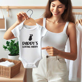 Golfing Buddy Bodysuit Dad's Little Golfer Baby Boy Girl Clothes Golf Fan Caddy Bag Romper Daddy and me Stylish Adorable Baby Outfit Custom Shirt Gift