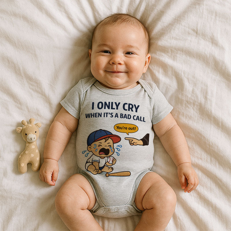 Kiddiepro Funny Baseball Baby Bodysuit for Boys and Girls Soft Cotton Infant One Piece Cute Newborn Sports Outfit Baby Gift