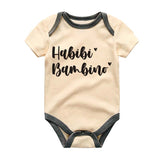 Cute Newborn Italian Baby Boy Bodysuit Unisex Infant Clothing New Dad Mom Personalized Baby Shower Gift Custom Shirt