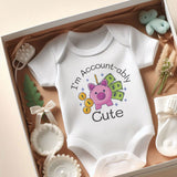 I'm account-ably Cute Baby Clothes Future Accountant Baby Outfit Futre CPA Bodysuit