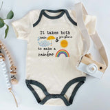 Miracle Rainbow Baby Bodysuit IVF In vitro Fertilization Hope Faith Answered Prayers Coming Soon Unisex Baby Clothing Shower Gift Parenthood New Beginnings