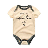 The Adventure Begins Unisex Infant One Piece Baby Bodysuit