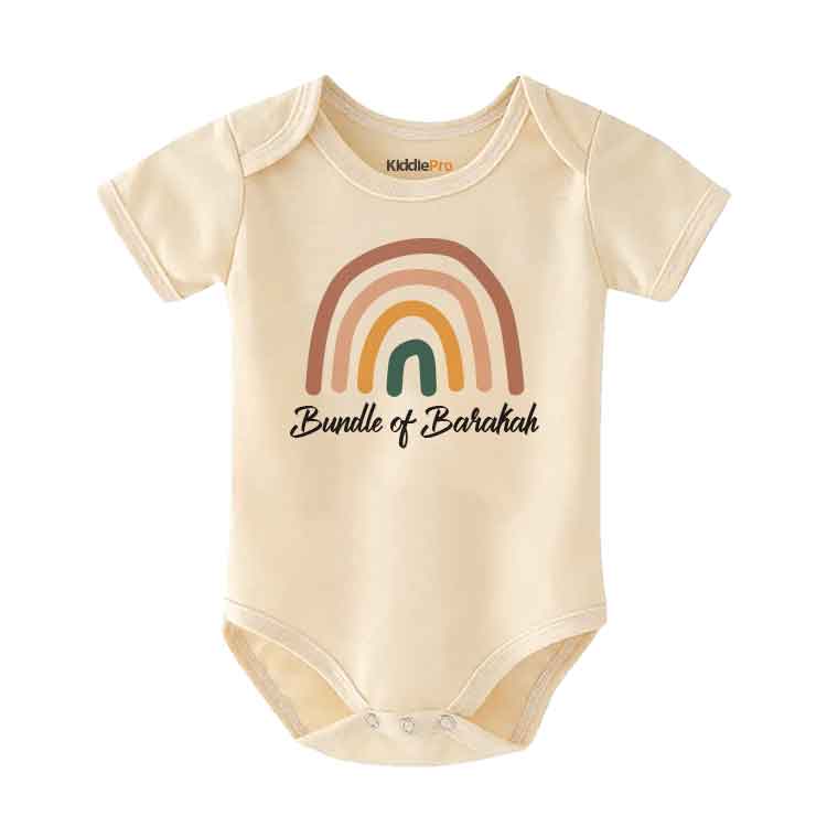 Bundle of Barakah Baby Bodysuit, Bundle of Joy, Islamic Muslim Baby Gifts, Rainbow Baby, Parenting Essentials