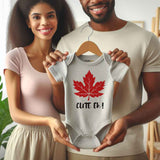 Cute Eh Canada Baby Bodysuit, First Canada Day, Canadian Infant baby Clothing, Maple Leaf Baby clothes