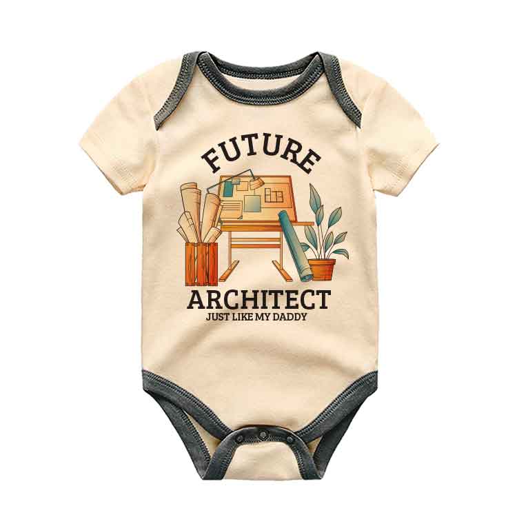 Future Architect Baby bodysuit Gift for architect parents architect baby clothe Future Builder,Future Profession