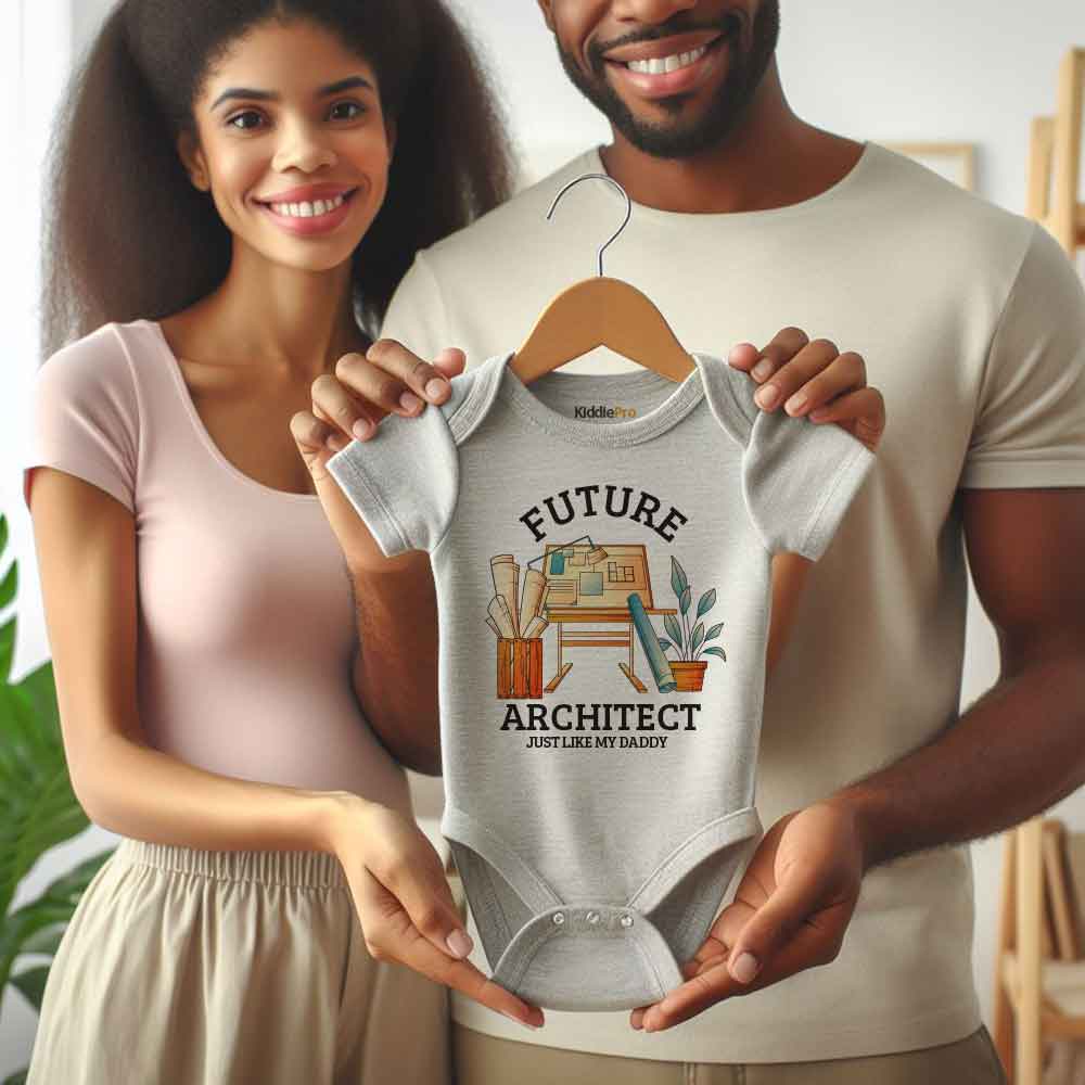 Future Architect Baby bodysuit Gift for architect parents architect baby clothe Future Builder,Future Profession