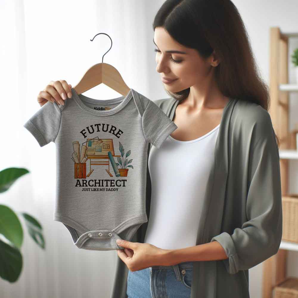 Future Architect Baby bodysuit Gift for architect parents architect baby clothe Future Builder,Future Profession