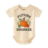 Future Engineer Baby bodysuit Engineer Like my Mom Dad Baby Gift In training Baby clothes