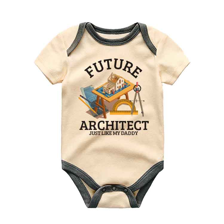 Future Architect Just like my Daddy Baby Bodysuit