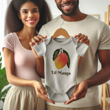 Lil Mango baby bodysuit Mango Fruit lover Mommy/Daddy's Little Food baby clothes Gift for baby