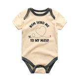 Masi Baby bodysuit Funny Aunt Baby clothes I love my masi Aunt Gift for Baby boy/girl baby sleeper