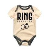 Ring Security Baby Bodysuit Ring Bearer Wedding infant shirt Baby Wedding outfit Wedding Gift Baby clothes