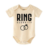 Ring Security Baby Bodysuit Ring Bearer Wedding infant shirt Baby Wedding outfit Wedding Gift Baby clothes