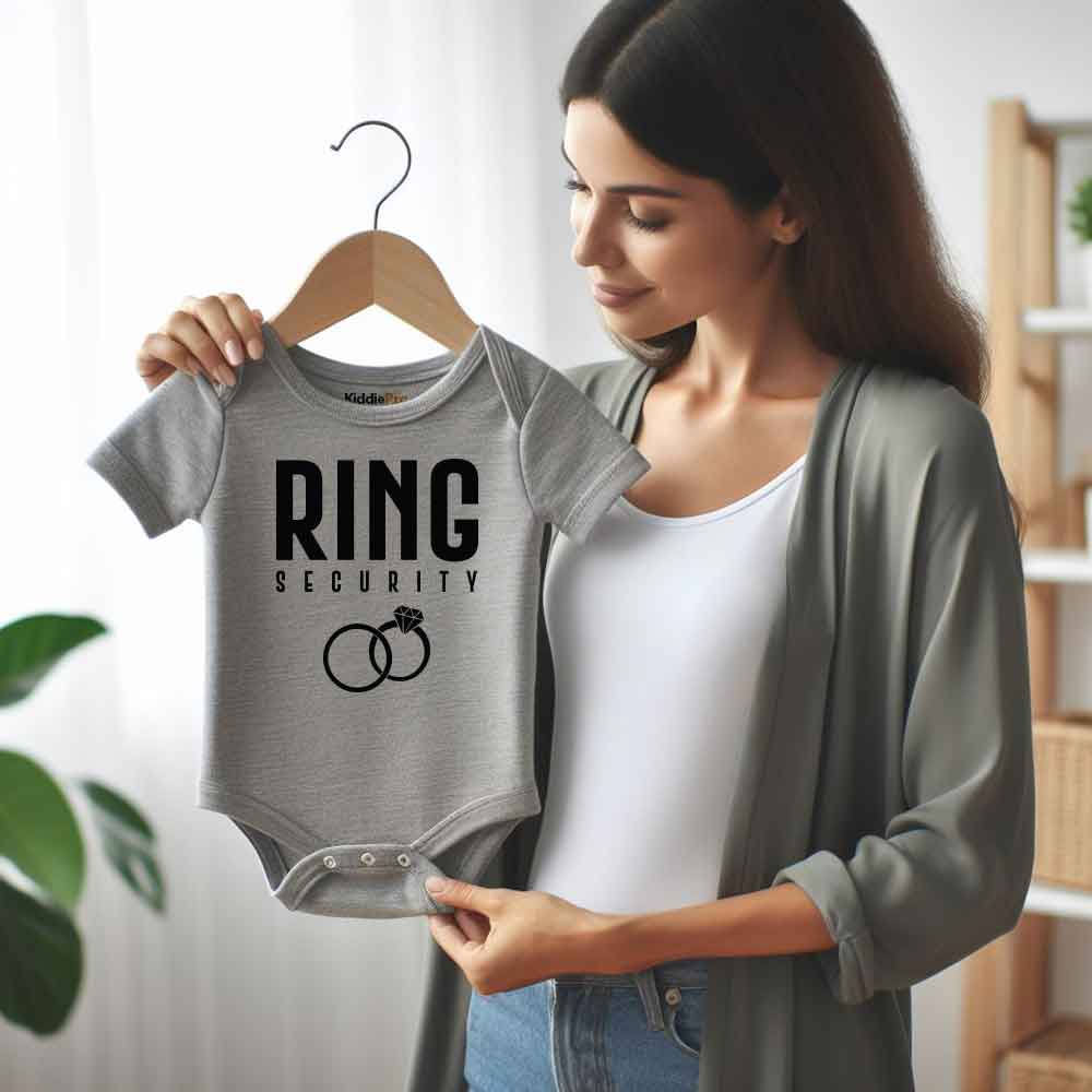 Ring Security Baby Bodysuit Ring Bearer Wedding infant shirt Baby Wedding outfit Wedding Gift Baby clothes