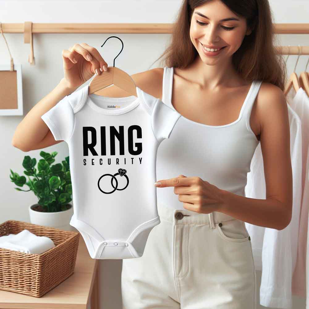 Ring Security Baby Bodysuit Ring Bearer Wedding infant shirt Baby Wedding outfit Wedding Gift Baby clothes