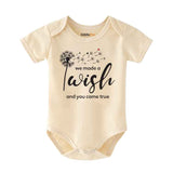 Wish come true Baby bodysuit Miracle baby Answered Prayers Infertility Struggle pregnancy announcement baby clothes