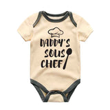 Daddy's Sous Chef Baby Bodysuit little chef  assistant chef  assistant cook  Future Chef baby outfit