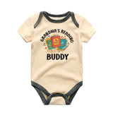 Grandma's reading buddy baby bodysuit book lover baby shower gift Granny's Buddy baby clothes