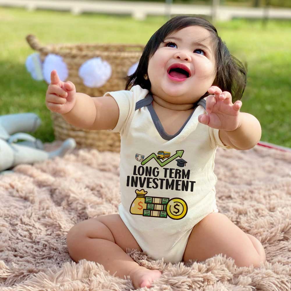 Accountant Baby Clothes: Funny Financial Investment Baby Bodysuits for Baby pregnancy Reveal